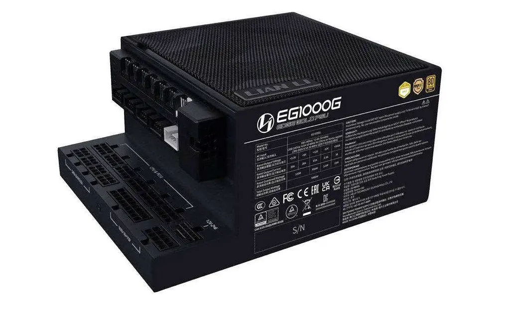 Блок живлення Lian Li Edge Gold 1000 Black (G9P.EG1000G.BH00.EU) - фото 4