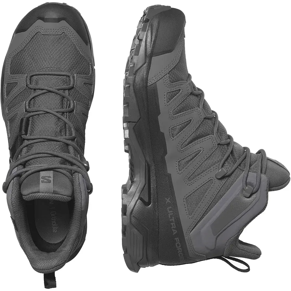 Ботинки Salomon X Ultra Forces MID GTX 11 Wolf/black/black - фото 5