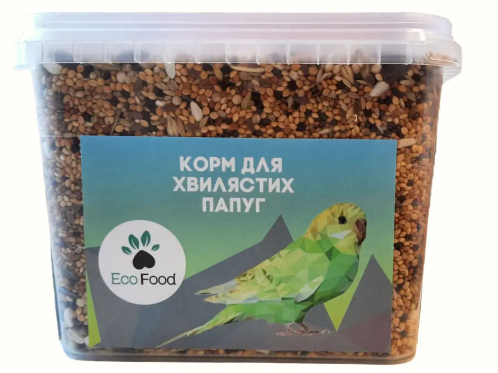 Корм для хвилястих папуг EcoFood 730 г 5528