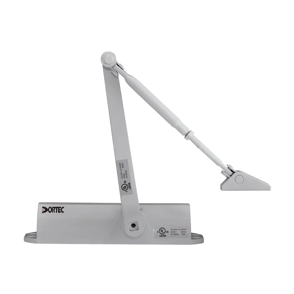 Дверний доводчик Dortec DT-83H White з фіксацією дверей у відчиненому положенні (63-00034) - фото 3
