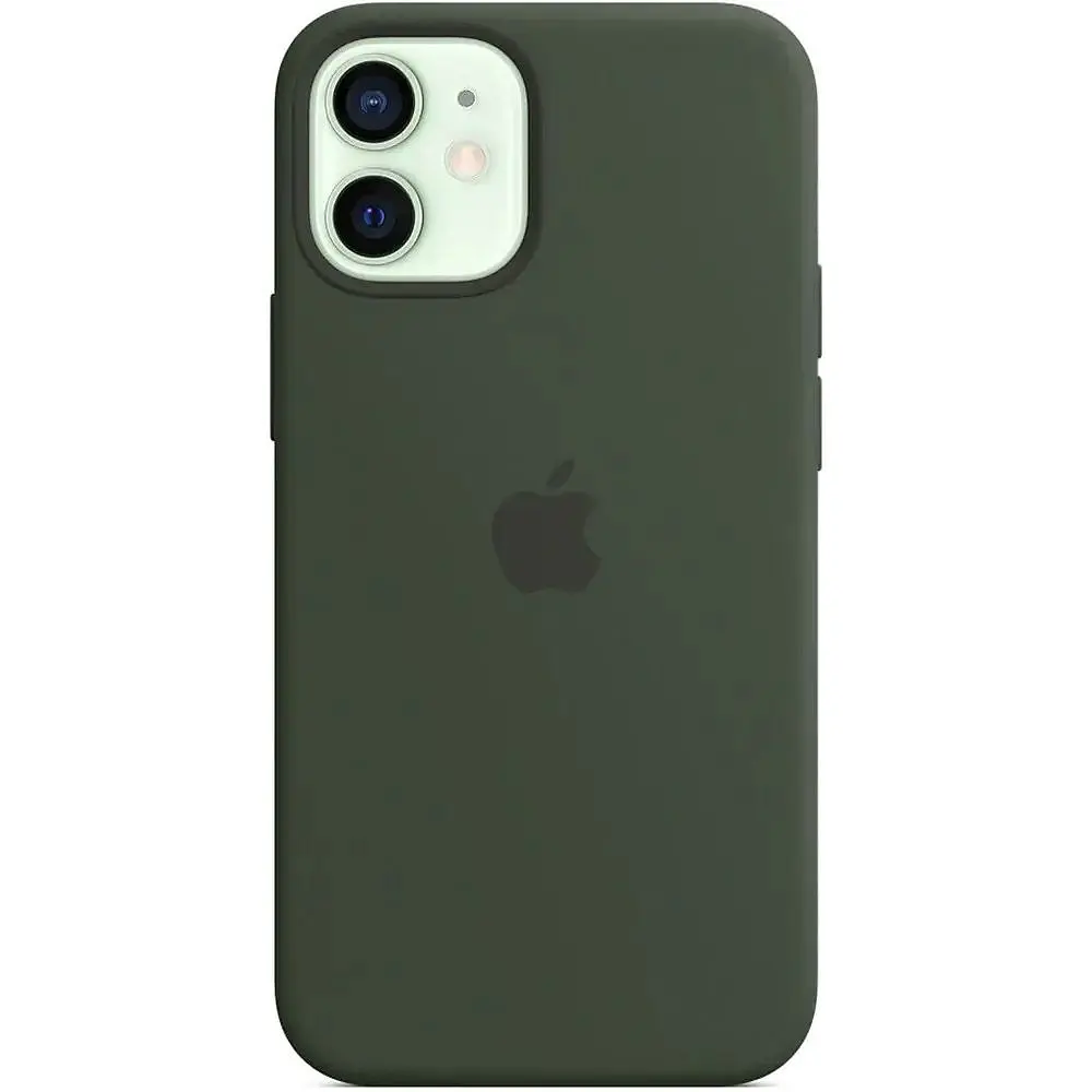 Чохол Silicone Case with MagSafe для Apple iPhone 12/12 Pro Cyprus Green ААА [77781] - фото 3