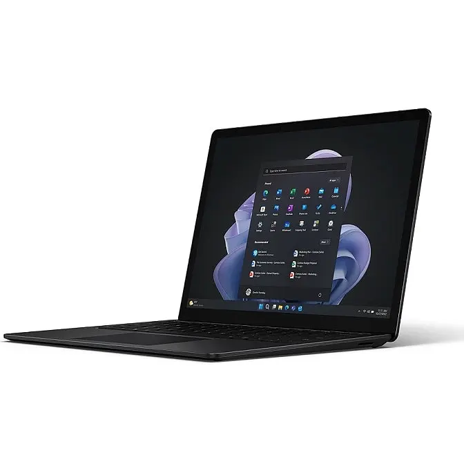 Ноутбук 5 Surface Microsoft, 13.5 inch сенсорний, Intel i7-1265U, 16GB DDR5, 256GB SSD NvME, Windows 11 Pro чорний - фото 3