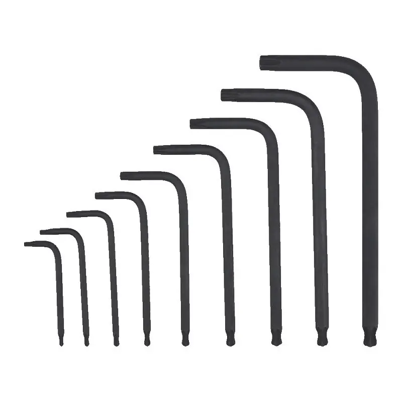 Набір ключів Г-образних Torx Compact MILWAUKEE, (T8/T9/T10/T15/T20/T25/T27/T30/T40) (9шт) , пластиковий холдер - фото 3