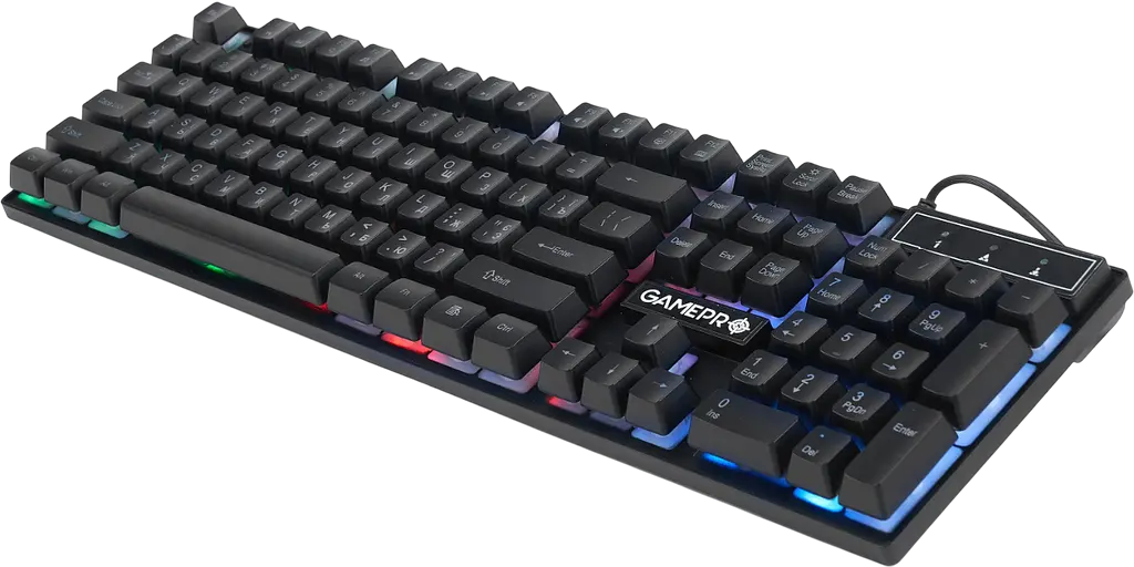 Клавіатура GamePro GK296 RGB Black - фото 3