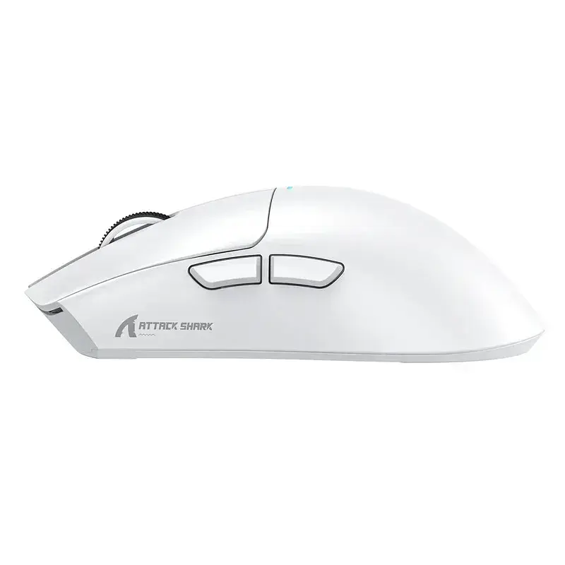 Игровая беспроводная мышь ATTACK SHARK X11 / Сенсор PAW3311 / 22000 DPI / Док-станция в комплекте / White - фото 4