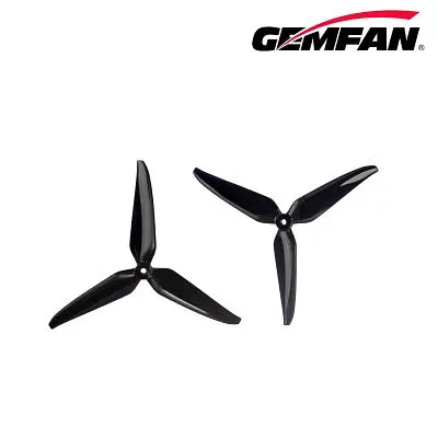 Пропелер для дрона Gemfan 7140 PC 3 Blade - Black 2xCW/2xCCW (PMPC7140-3B) - фото 2