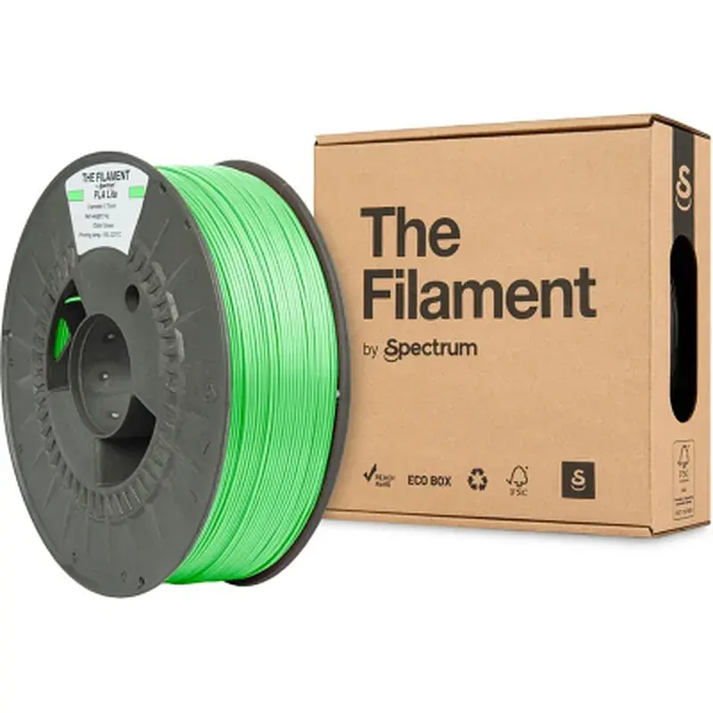Пластик для 3D-принтера The Filament PLA Lite 1.75mm GREEN 1kg (TF-24222) - фото 3