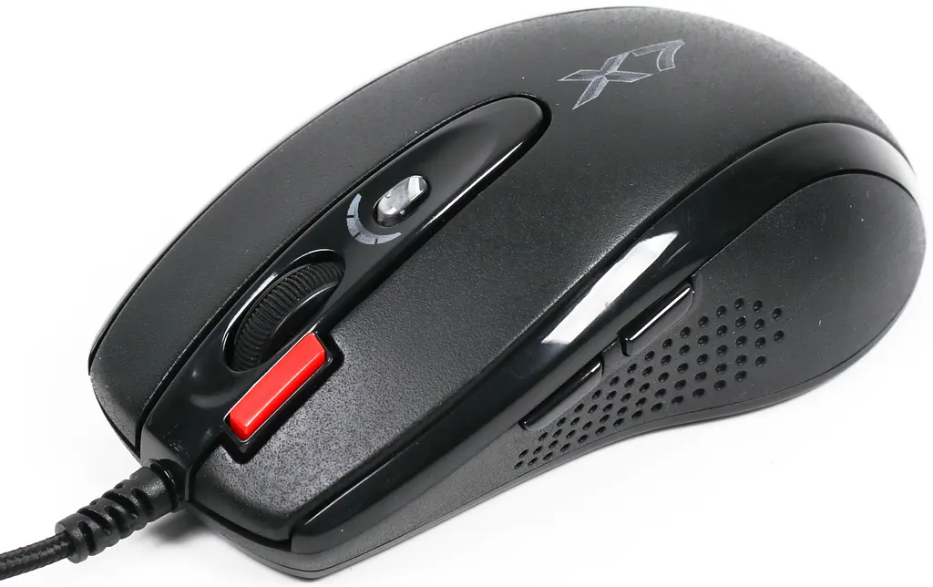 Комплект: мишка + килимок A4Tech X-7120 USB Black - фото 5