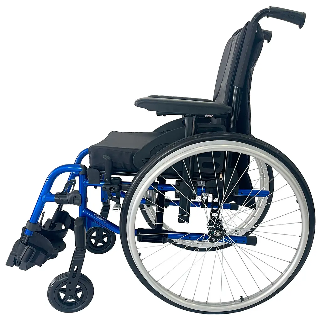 Середньоактивне крісло колісне Invacare Action 3 NG (Action 3 NG/45,5/сірий-2086) - фото 3