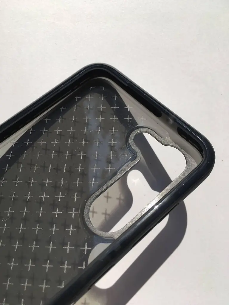 Оригінальний силконовий чохол для Samsung Galaxy S23 PLUS (S916) Tech21 Evo Check Протиударний Black T21-10093 - фото 6