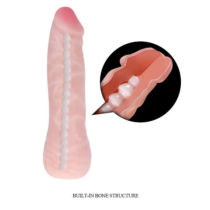 Фалоімітатор Baile Real Penis, 16 см (тілесний) - фото 3