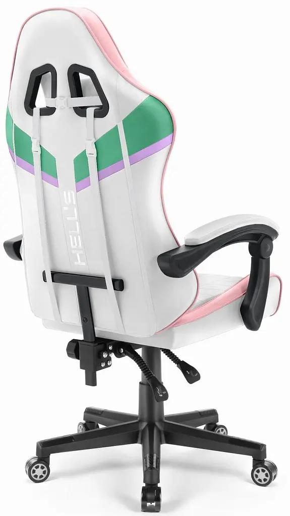 Комп'ютерне крісло Hell's Chair HC-1004 Rainbow PINK - фото 8