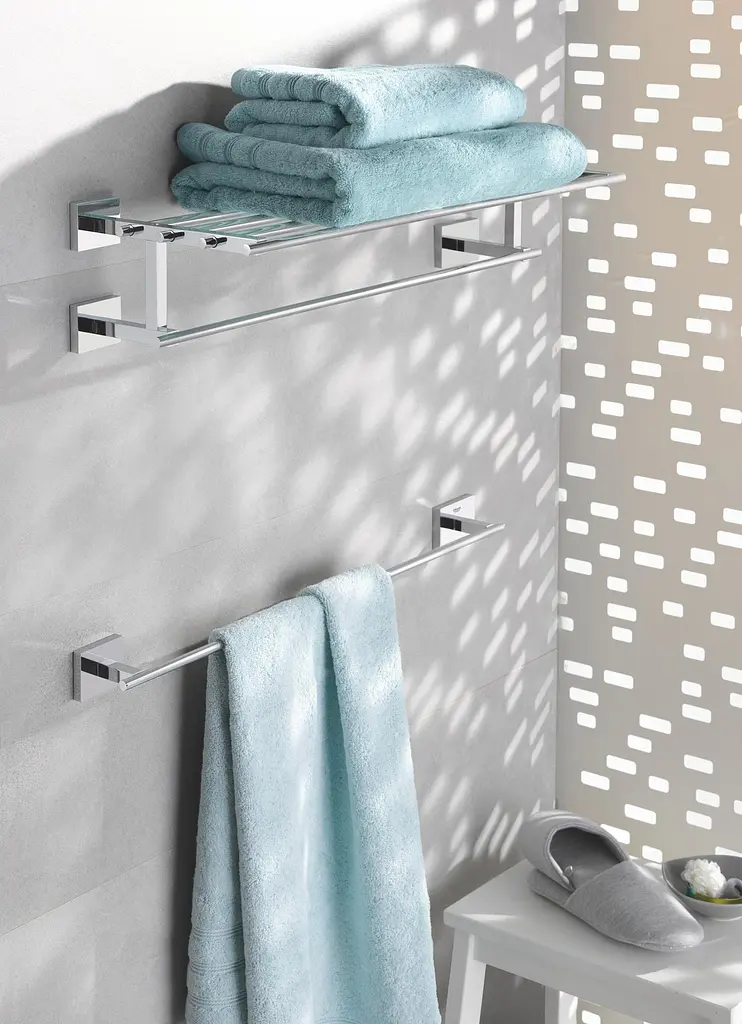 Держатель для полотенца Grohe 450 мм QuickFix Start Cube 40987000 - фото 4