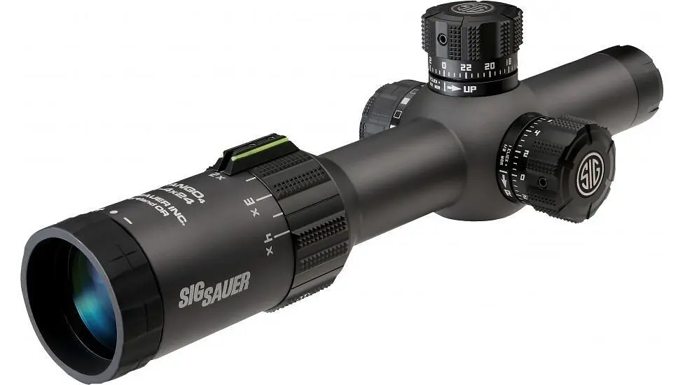 Приціл оптичний Sig Optics TANGO4 1-4x24mm, 30mm, FFP, MRAD ILLUM RETICLE, 0.2 MRAD ADJ, GRAPHITE - фото 5