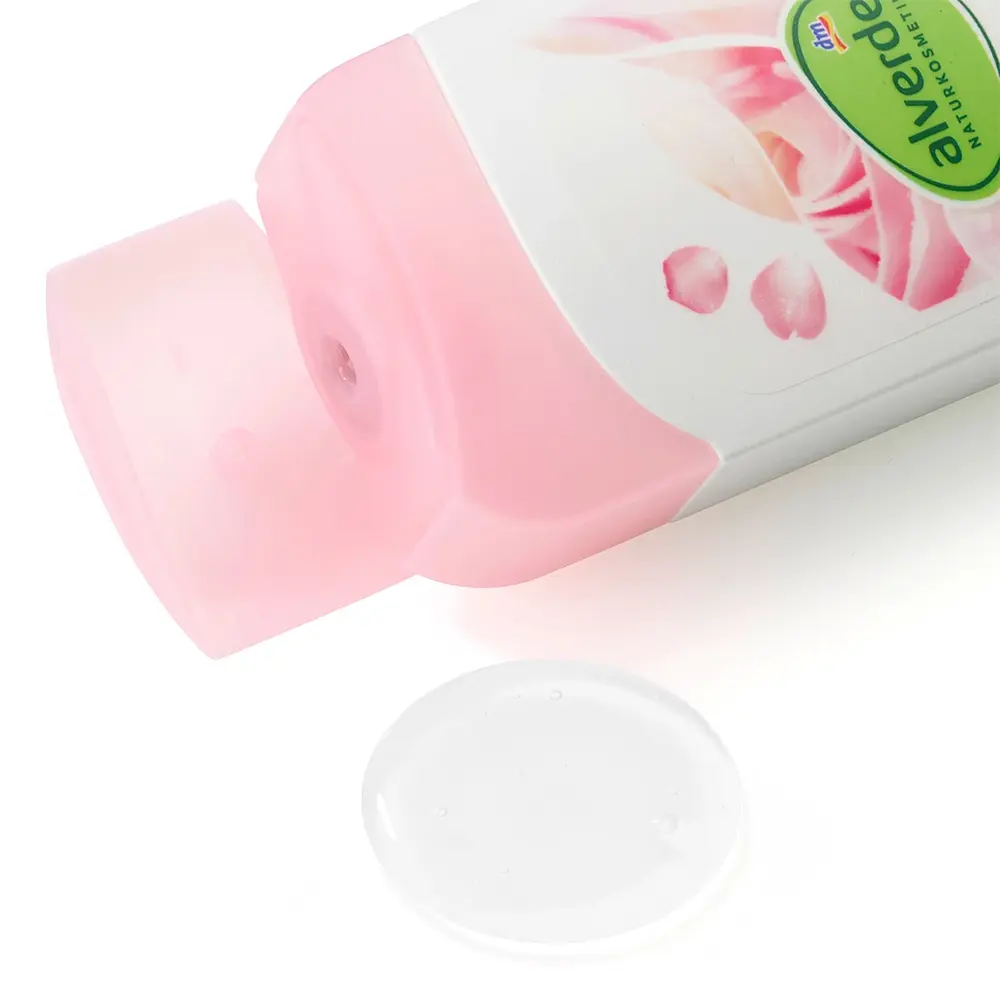Шампунь Alverde Naturkosmetik Glanz для блиску з органічною рожевою водою 200 мл - фото 3