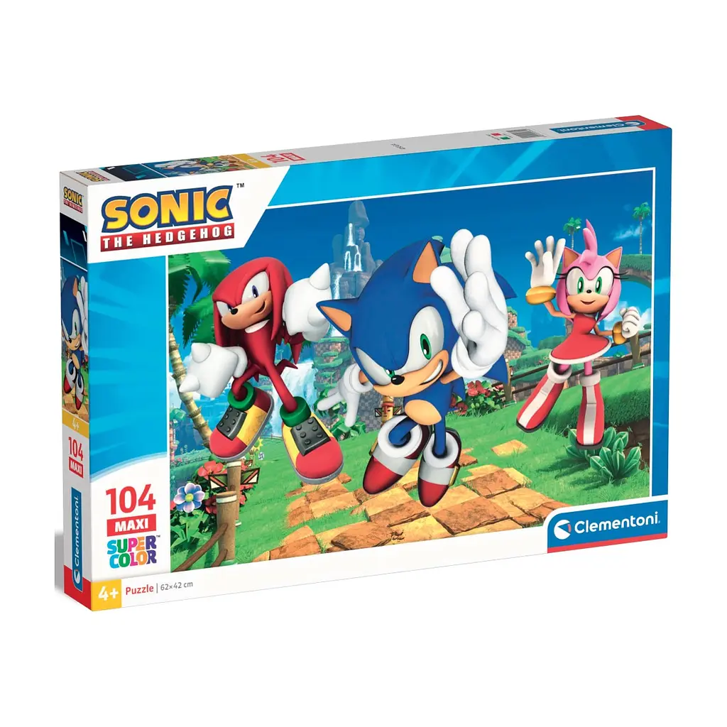 Пазл Clementoni Sonic серія MAXI 104 елементи (25764)
