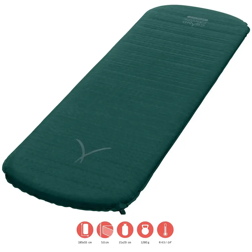 Килимок туристичний Grand Canyon чотирисезонний Hattan 5.0 M Botanical Garden - фото 2