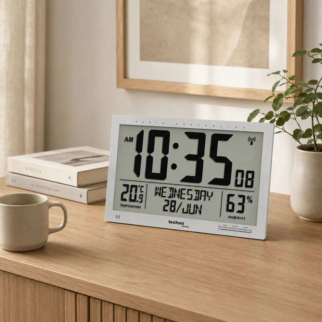 Годинник настінний Technoline WS8013 Silver (WS8013) - фото 2