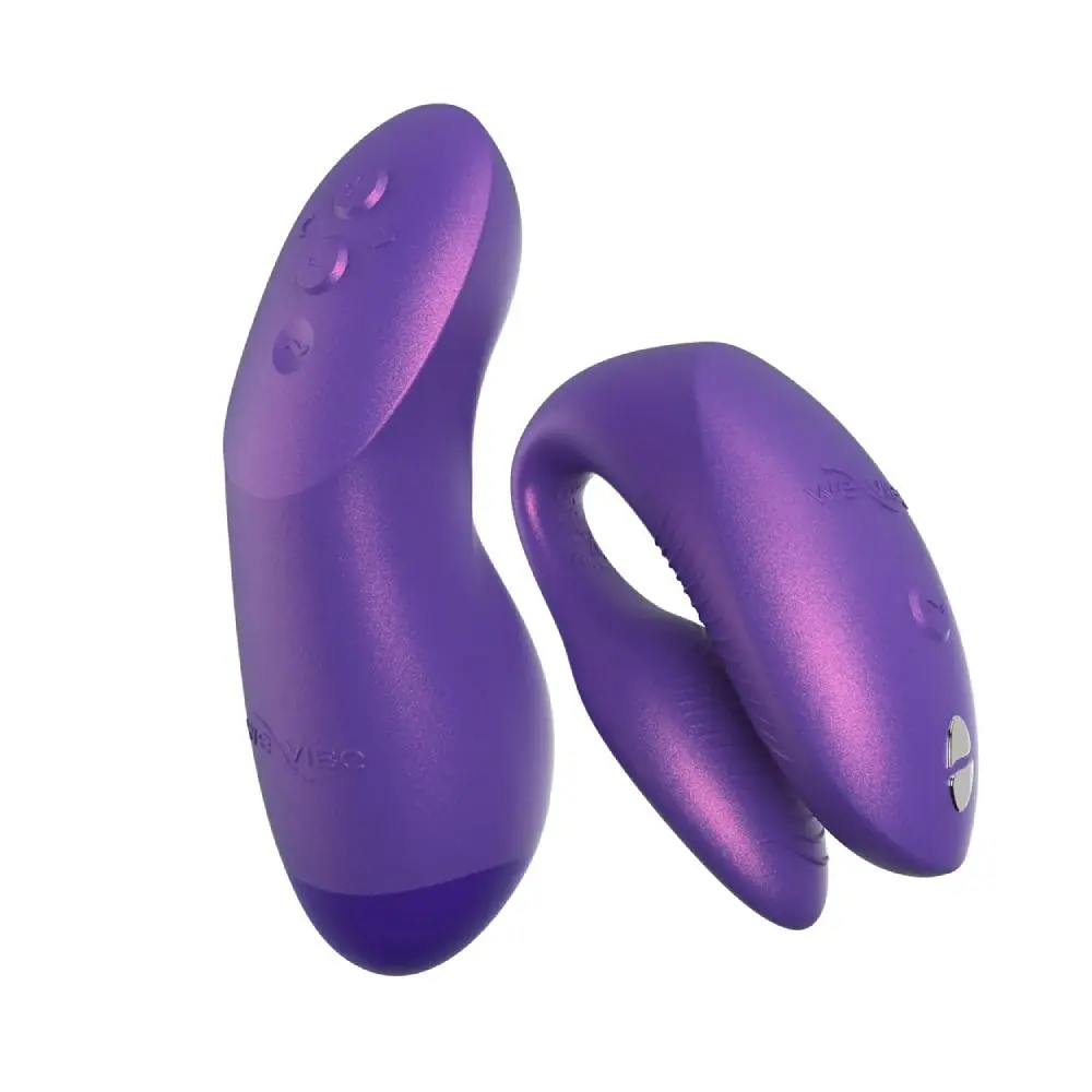 Вібратор We-Vibe Chorus Pro Cosmic Purple для пар зі смарт-управлінням - фото 3