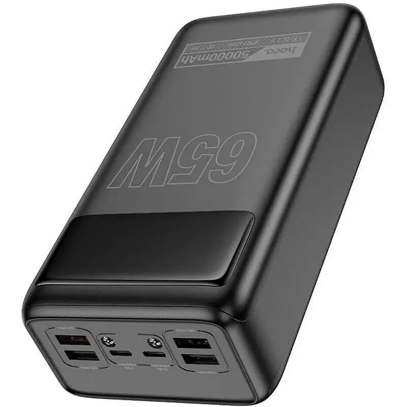Павербанк Hoco Black 50 000 mAh / 65 Вт (DB81A_BK_HOCO) - фото 2