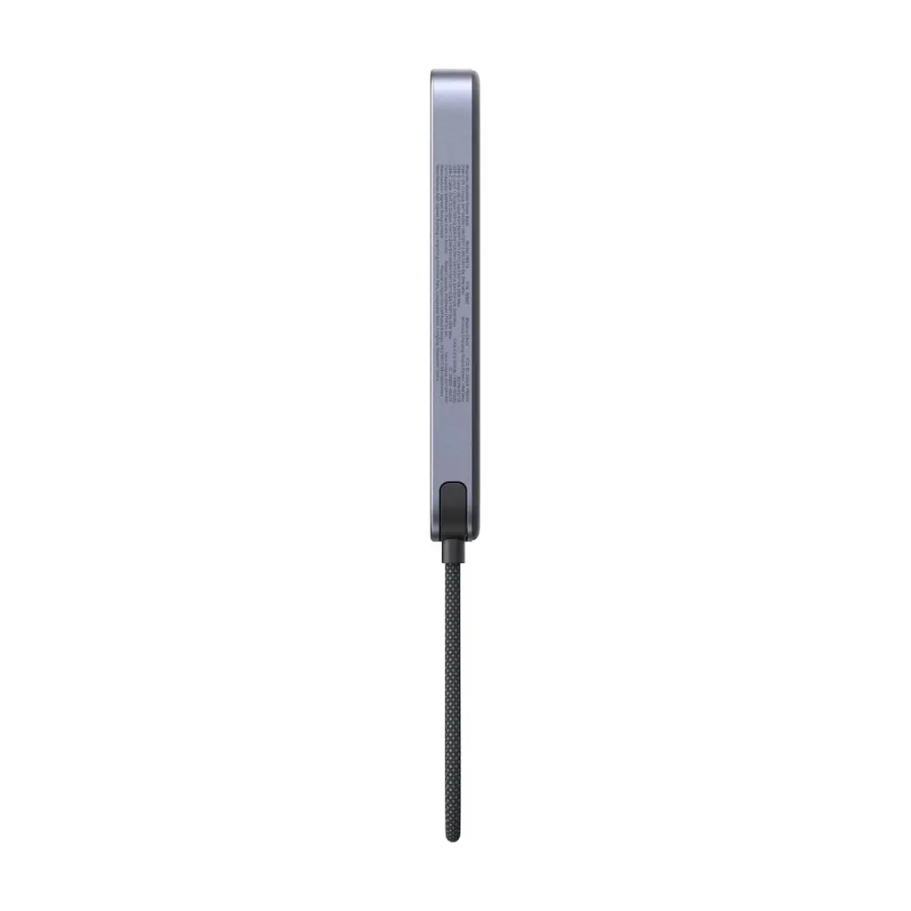 Батарея універсальна Ugreen 10000mAh 30W 1xUSB-C + 15W Magnetic Wireless + cable USB-C black (75982B) - фото 3