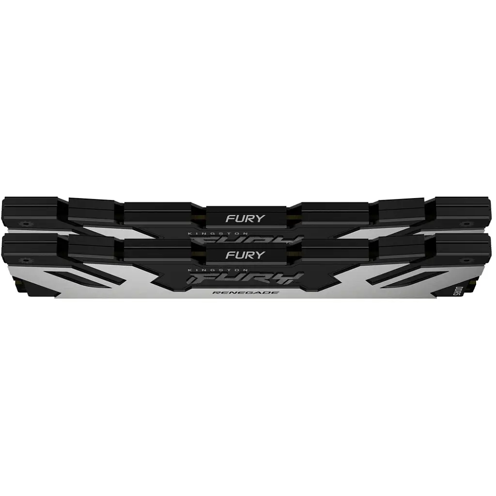 Модуль памяти для компьютера DDR5 96GB (2x48GB) 6000 MHz Renegade Silver XMP Kingston Fury (ex.HyperX) (KF560C32RSK2-96) - фото 4