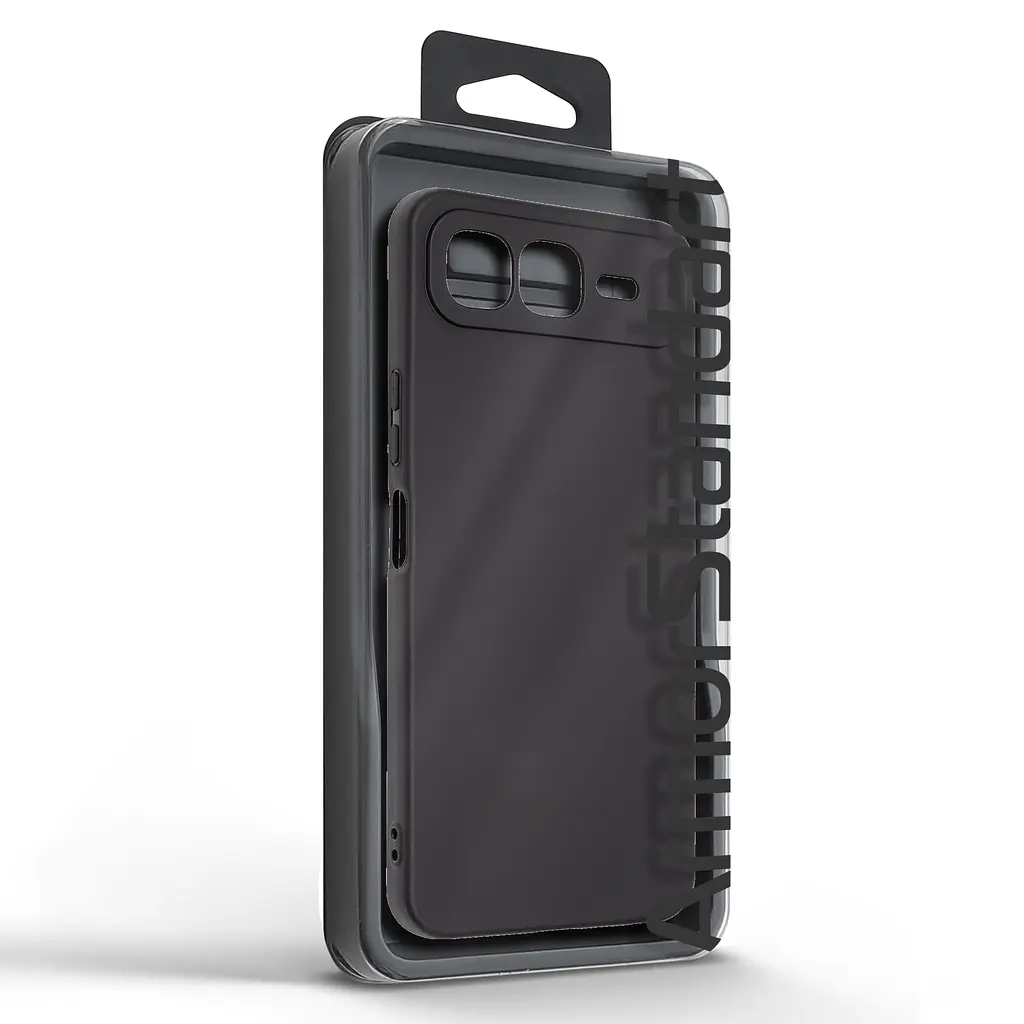 Чехол-накладка для смартфона Infinix Smart 10 Plus 4G противоударный, силиконовый, термополиуретановый (ТПУ), с защитой камеры и корпуса, черный, защита всего корпуса, ArmorStandart (ARM87993) - фото 5