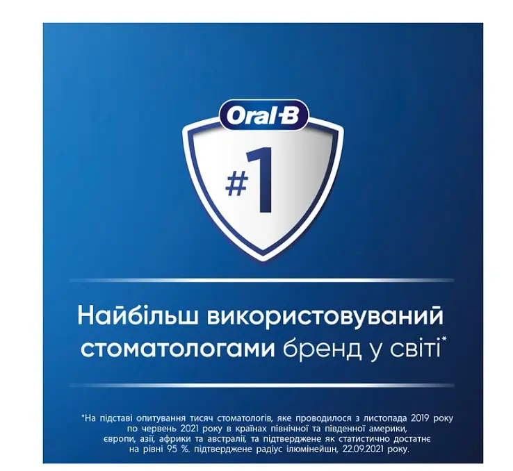 Набір електричних зубних щіток Oral-B Braun iO3 чорна та блакитна + футляр - фото 6