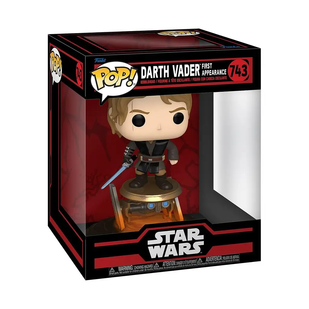 Фігурка Funko Pop Зоряні війни Дарт Вейдер Star Wars Darth Vader 15 см Deluxe SW DV 743 - фото 2