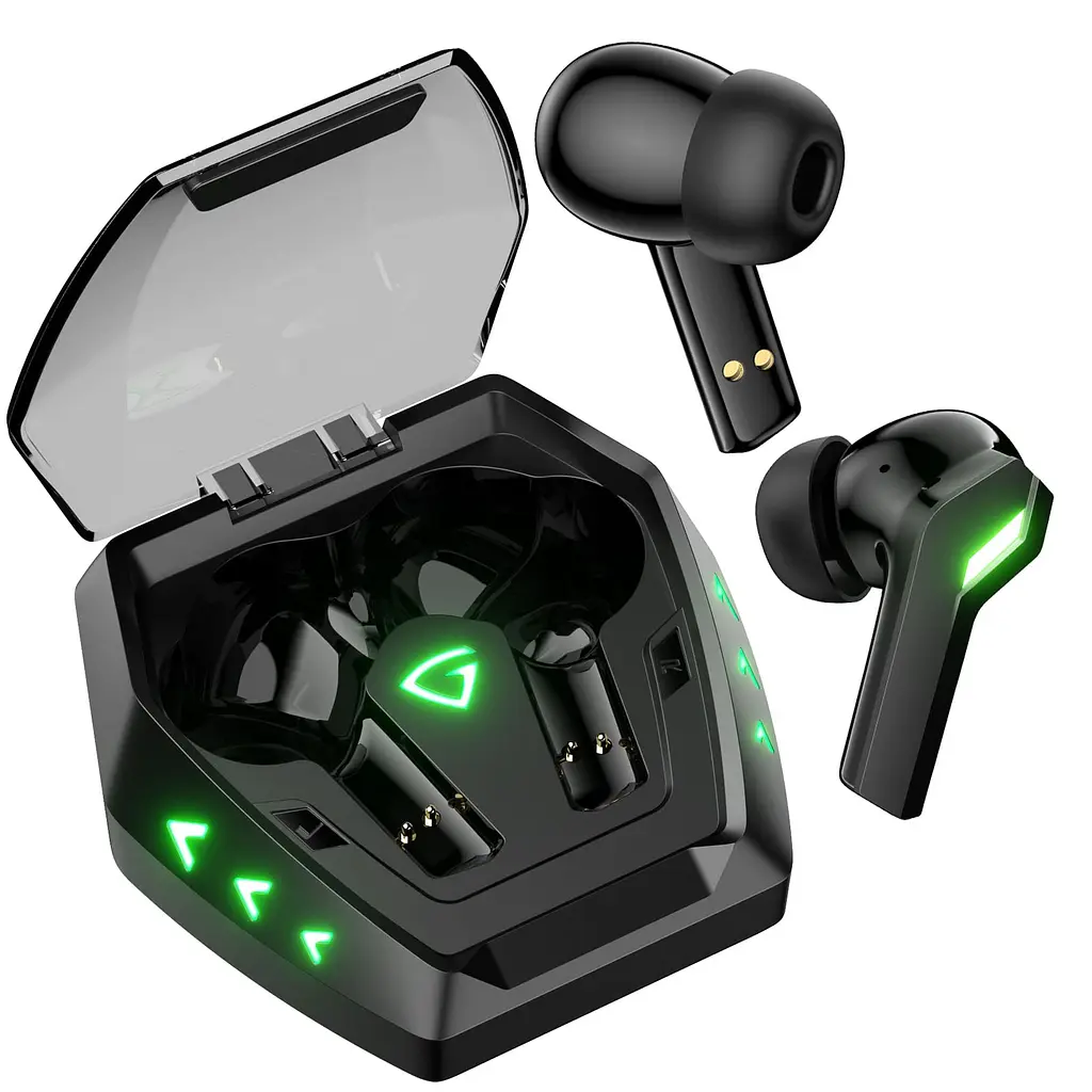 Наушники Bluetooth Usams TWS Gaming Earbuds JY Series |BT5.0| black - фото 2