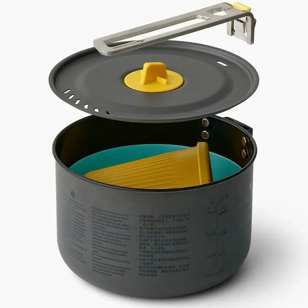 Набір посуду Sea To Summit Frontier UL One Pot Cook Set 1P S (1033-STS ACK027031-122104) - фото 7