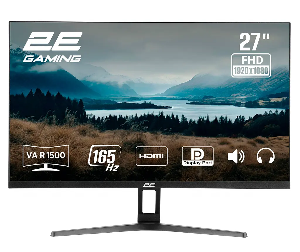 Монітор 2E Gaming 27" R2723BV HDMI DP MM VA 165Hz 6ms CURVED FreeSync teh0014239 - фото 3