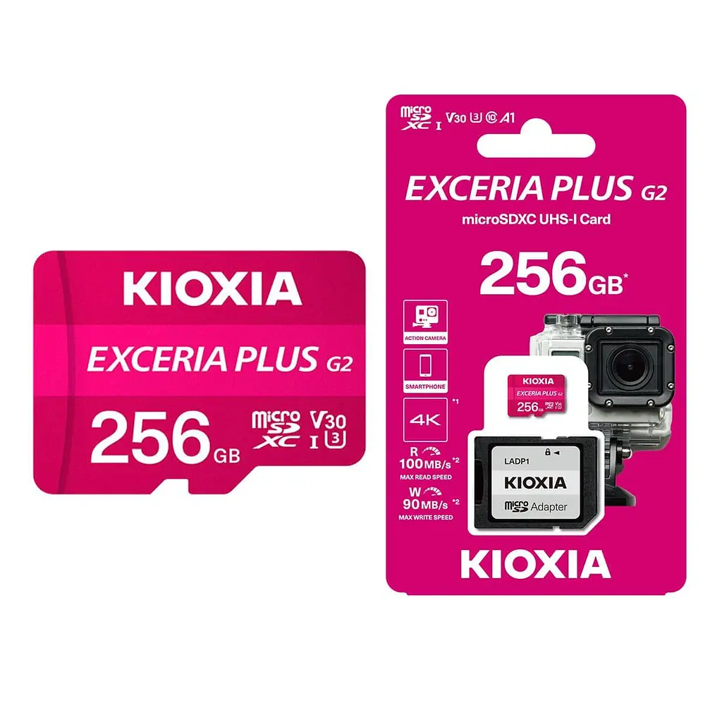 Карта пам'яті MICRO SDXC 256GB UHS-I LMPL2M256GG2 KIOXIA - фото 2