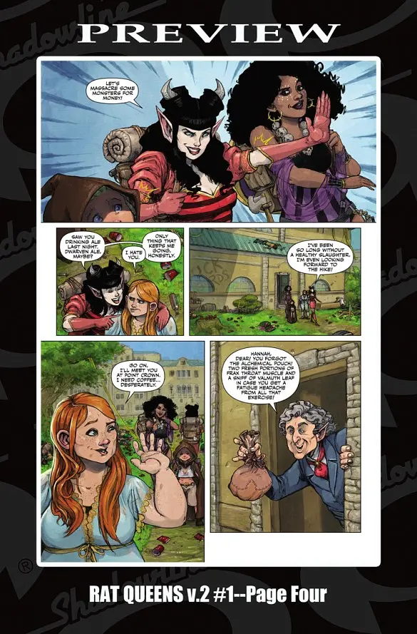 Rat Queens #1A (2017) - Kurtis J. Wiebe - фото 3