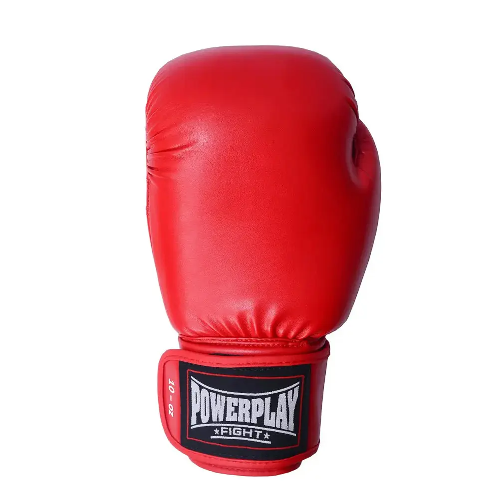 Рукавиці боксерські Power Play PP 3004, Red - 18 унцій - фото 5