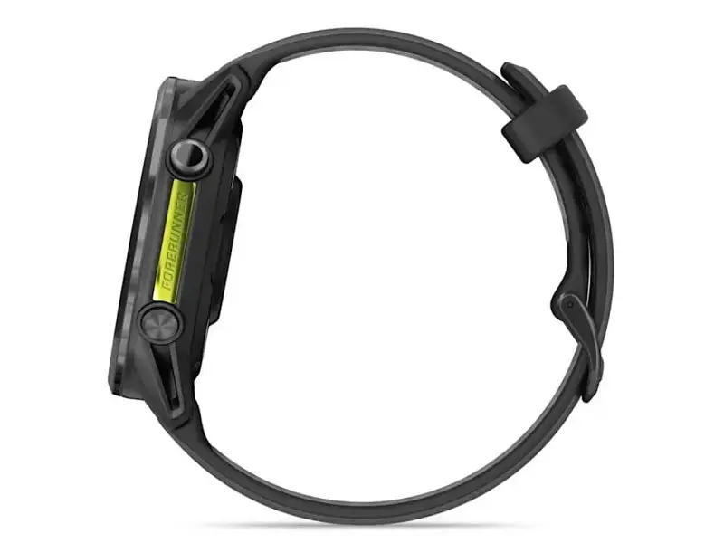 Смарт-годинник Garmin Forerunner 970 Carbon Gray DLC Titanium w. Black Case and Black/Translucent W. Band (010-02969-00/10/60) - фото 2