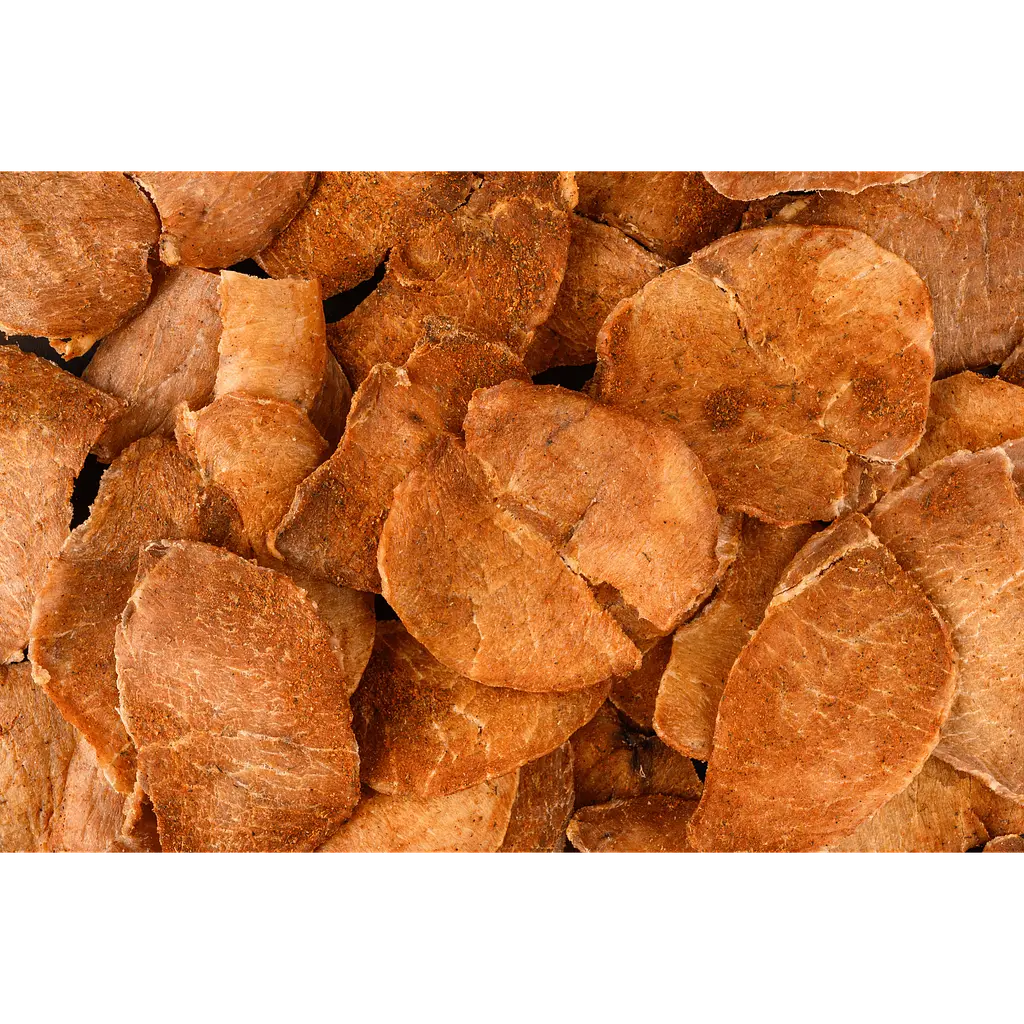 Чипсы мясные из свинины острые Meat Chips 500г - фото 4