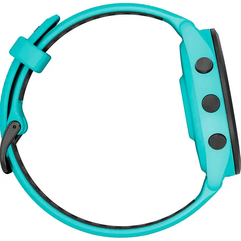 Смарт-годинник Garmin Forerunner 265 Black Bezel with Aqua Case and Aqua/Black Silicone Band (010-02810-02) [89365] - фото 2