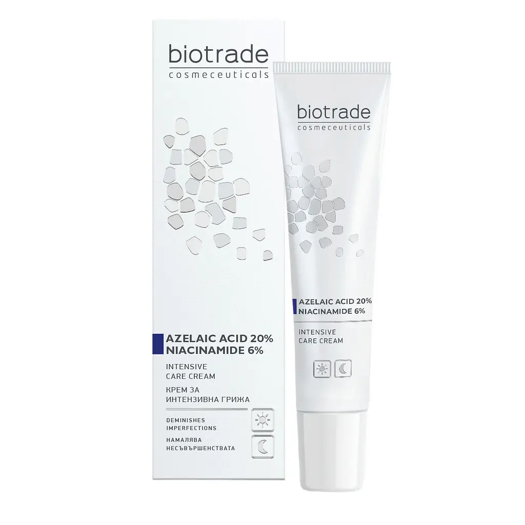 Крем для лица Biotrade Intensive Azelaic Acid 20% Niacinamide 6% Антивозрастной 30 мл - фото 2