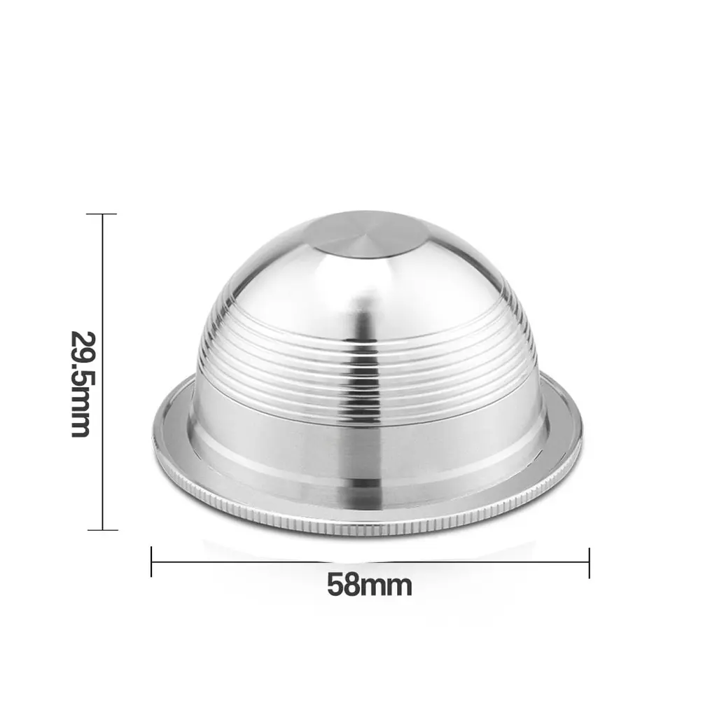 Капсула из нержавеющей стали для кофемашины Nespresso VertuoLine GCA01, Vertuoline Plus, Delonghi, Icafilas - фото 2