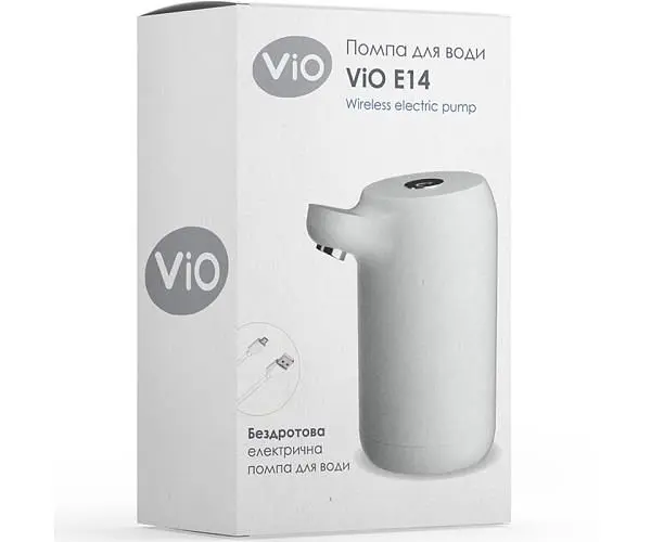 ViO E14, Електрична USB помпа для води, бездротова - фото 2