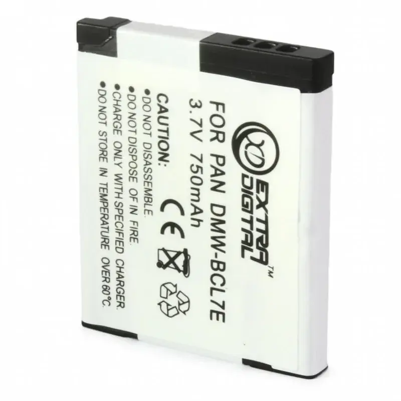 Акумулятор до фото/відео Extradigital Panasonic DMW-BCL7E (BDP1290) - фото 3