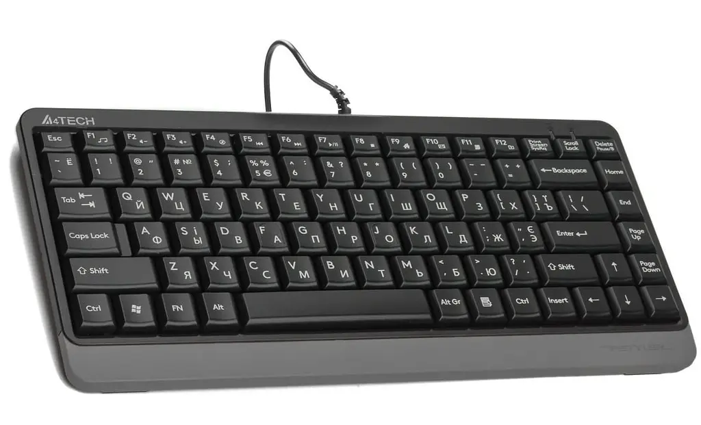 Бездротовий комплект (клавіатура + миша) A4Tech F1110 Fstyler Wireless Black-Grey (F1110 Grey)) - фото 3