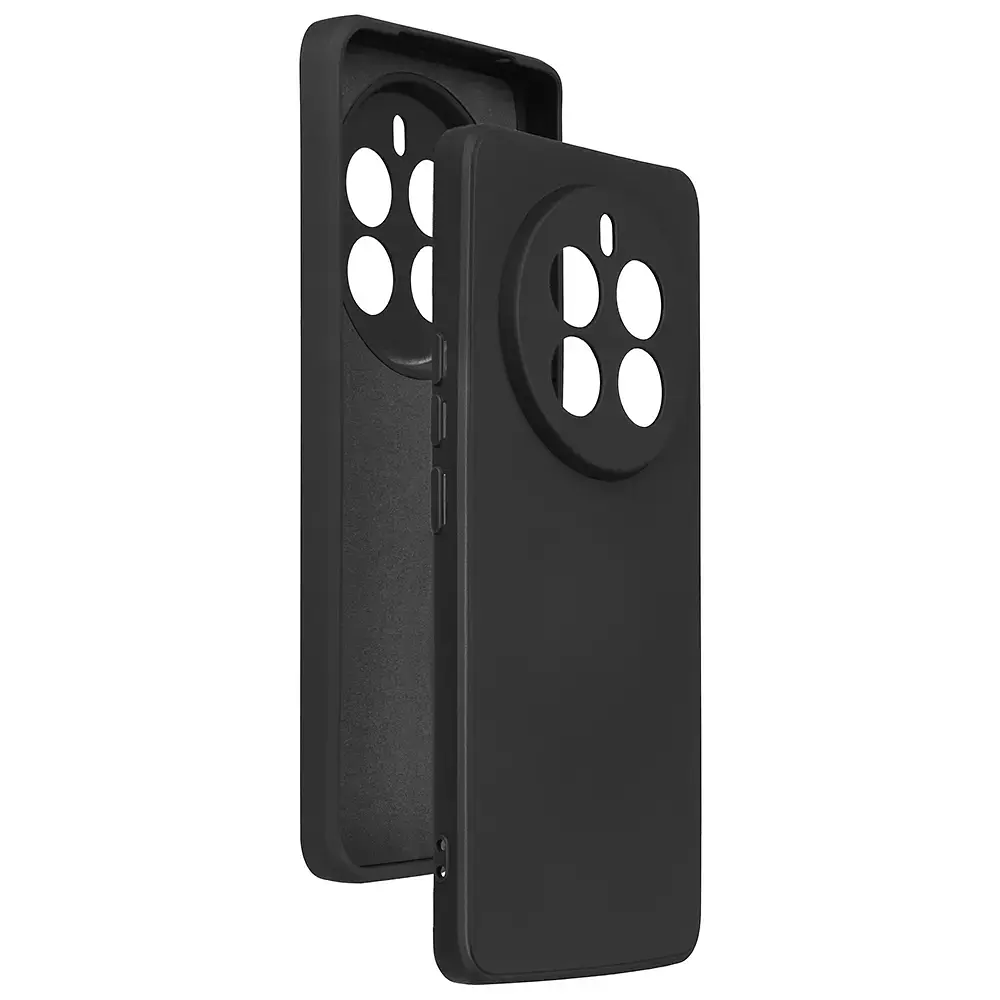 Силиконовый чехол BeCover для Realme 12 Pro Plus 5G Black (711187) - фото 4