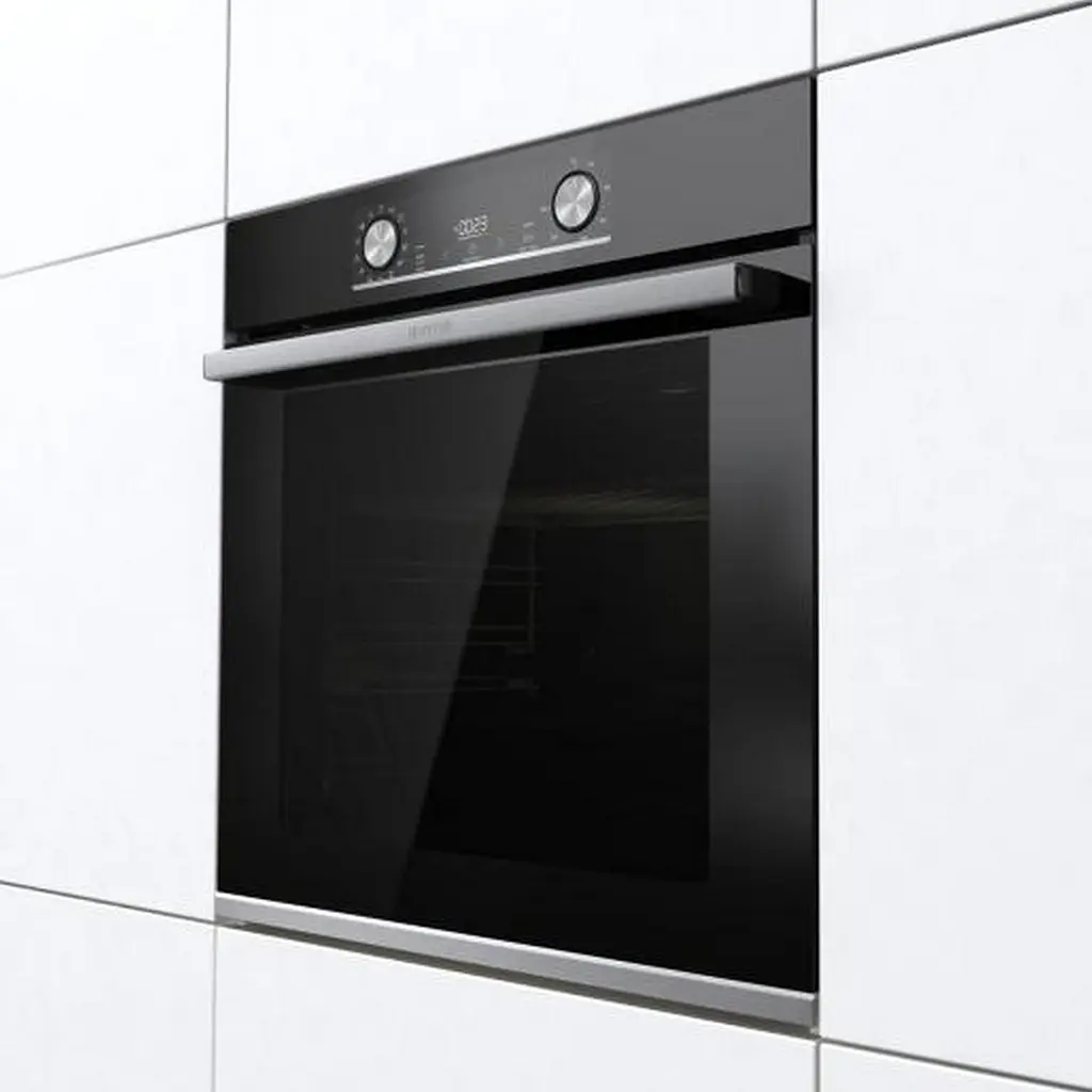 Духова шафа електрична Gorenje 77 л A дисплей ф-я без додавання жиру чорний - фото 7