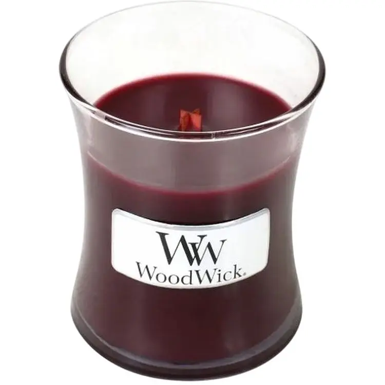 Свічка Woodwick Black Cherry Mini Чорна Вишня 85 г (98100E) - фото 1