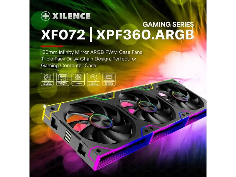 Вентилятор Xilence GAMING XPF360.ARGB PWM (XF072) - фото 11