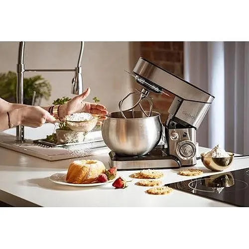 Тестомес планетарный Gerlach GL 4219 1800 Вт 5 л 6 скоростей нержавеющая сталь - фото 5