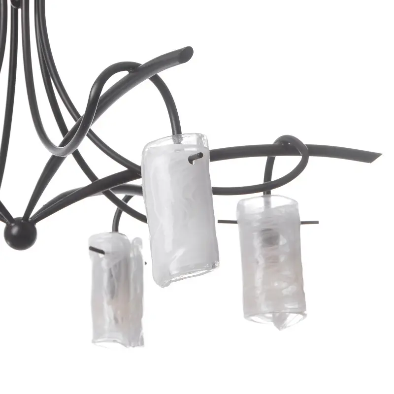 Люстра потолочная Brille E14 60W BK (LK-523C/6) - фото 5