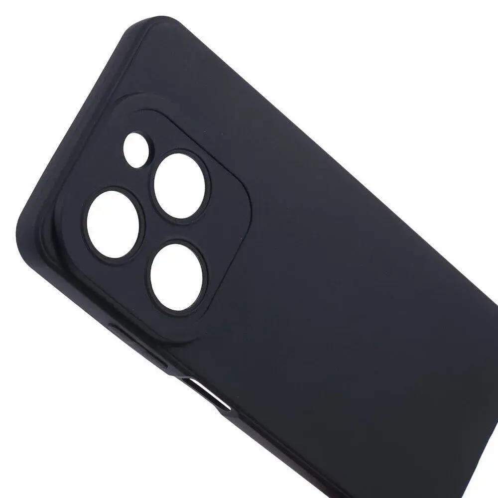 Силиконовый чехол BeCover для Infinix Smart 8 (X6525) Black (710878) - фото 5